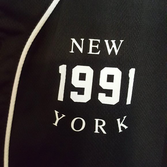 FOREVER 21! Sport Jersey 2X New York Black - Picture 4 of 5